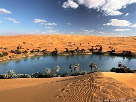 eau dans le sahara